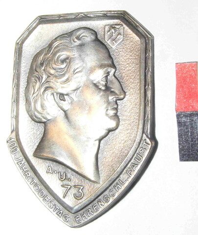 100. Todestag Ehrenschl. Faust, a. U. 73